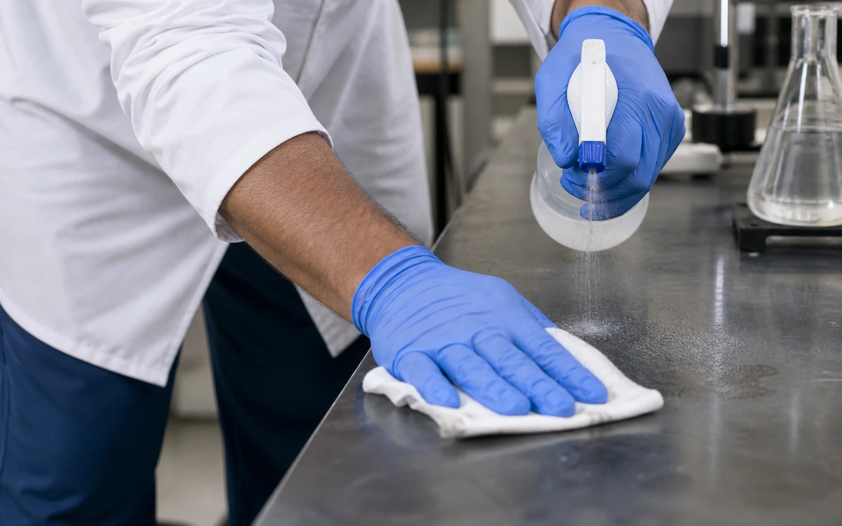Laboratory cleaning contractor